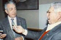 Dr. Hahn and Jose Silva
